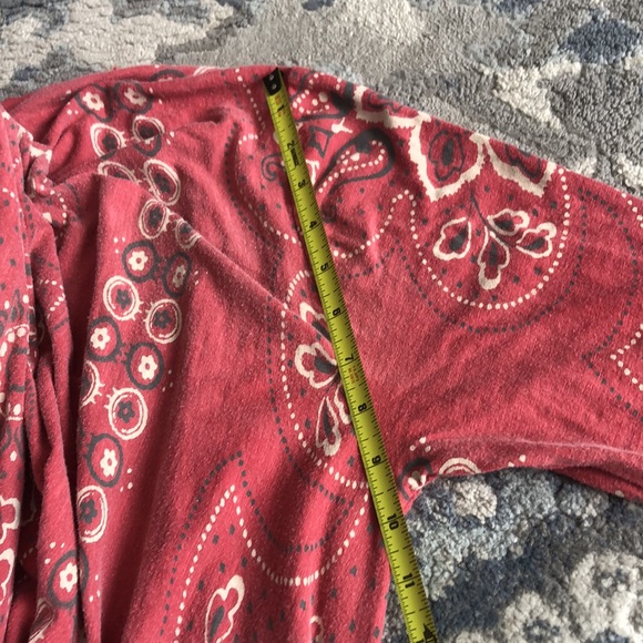 MAGNOLIA PEARL Stargazer Bandana red cardigan - Picture 12 of 14